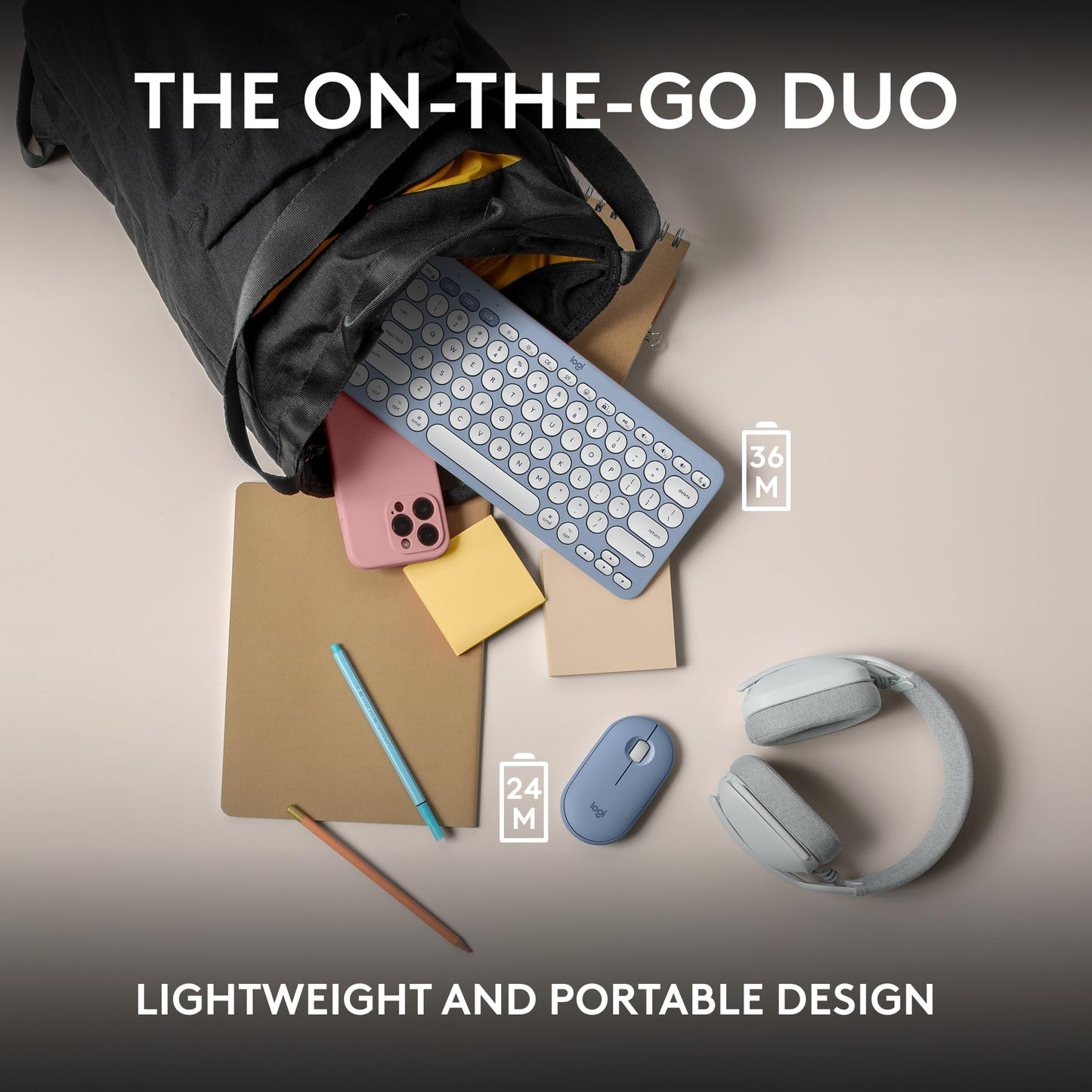Logitech Pebble Keys 2 K380s, Multi-Device Bluetooth Wireless Keyboard with Customizable Shortcuts, Slim and Portable, Easy-Switch for Windows, macOS, iPadOS, Android, Chrome OS - Tonal Graphite
