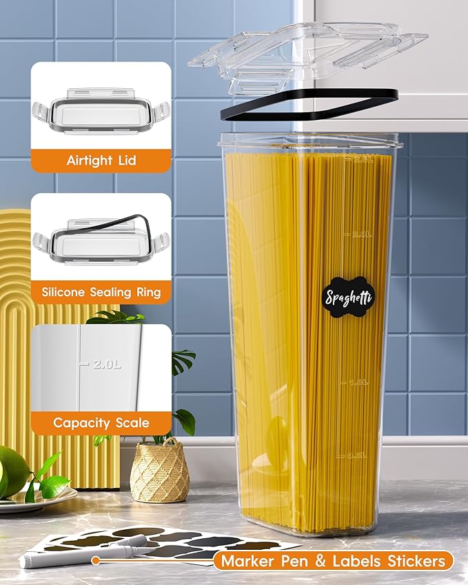 30 PCS Airtight Food Storage Containers