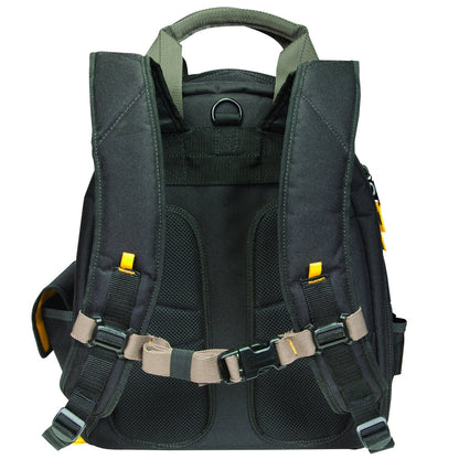 CLC Custom Leathercraft L255 Tech Gear 53 Pocket Lighted Backpack, Black