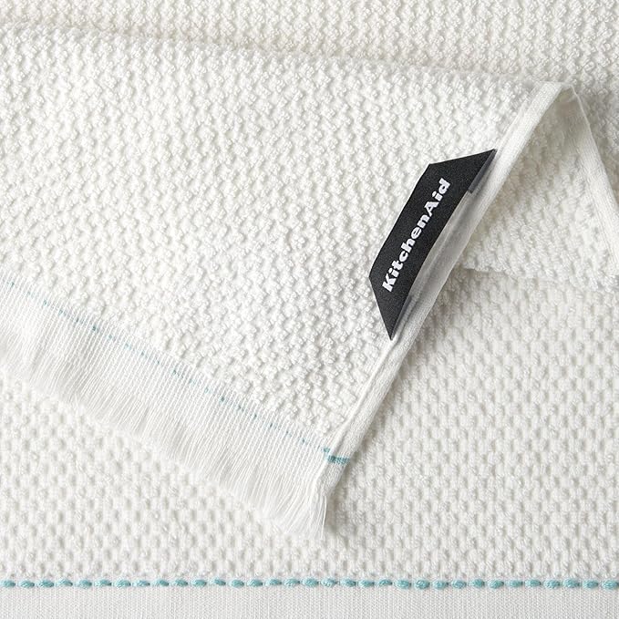 KitchenAid Gourmet Series Gridlines Kitchen Towels 3-Pack Set, 100% Cotton