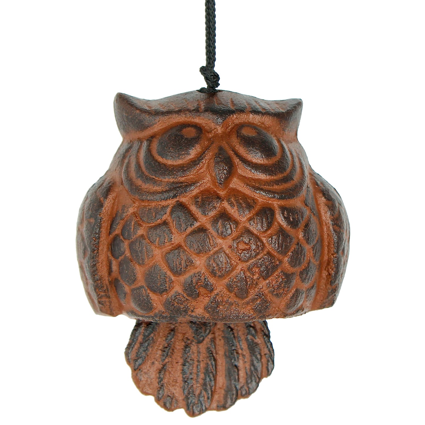 Woodstock Wind Chimes for Outside Garden Decor, Outdoor Patio Porch Decor 11" Wind Bell Style Wind Chimes Owl Wind Bell (COWL)