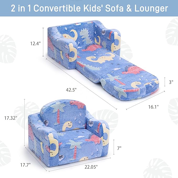 aodisman Thick Comfy Toddler Chair and Couch