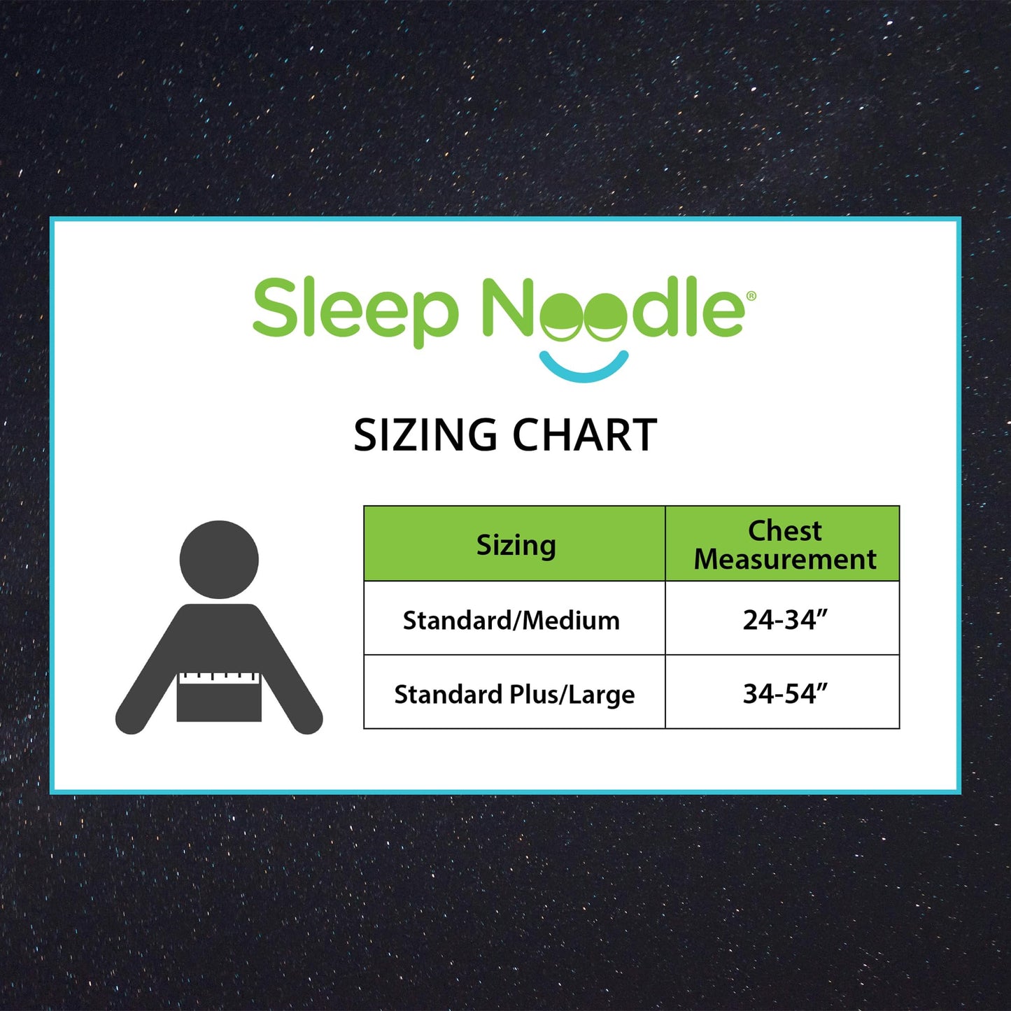 Sleep Noodle Positional Sleep Aid | Natural Anti-Snore Belt Teaches Sleeping on Side