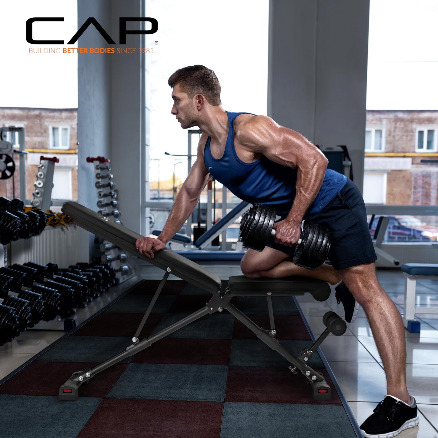CAP Barbell Multi-Purpose Adjustable Utility Strength Training Weight Bench | Multiple Options