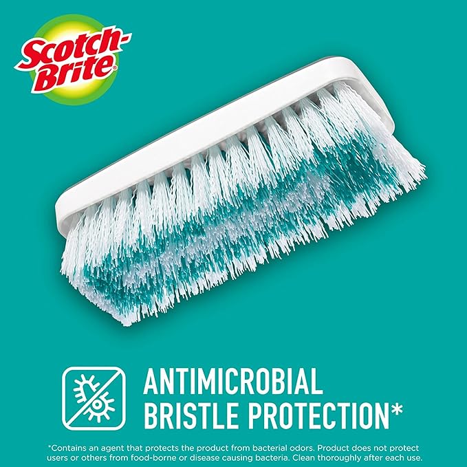 Scotch-Brite Deep Clean Brush, For Tile Floors and Walls, Shower Doors