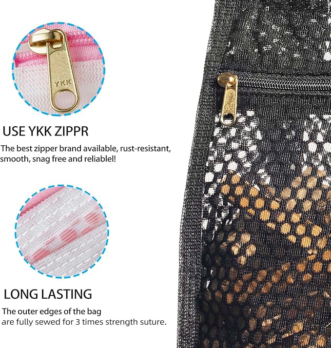 Mesh Clothespin Bag for Clothesline Outdoor, Clothes pin Bag