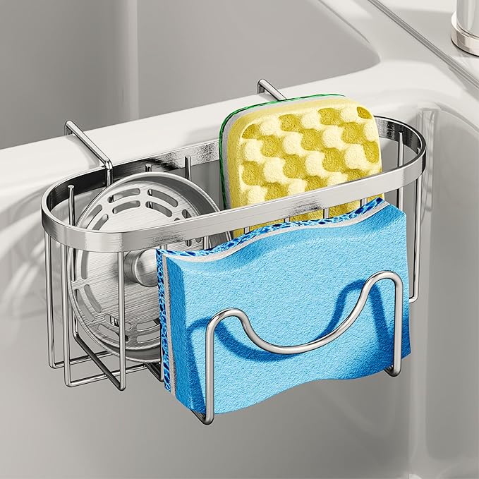 SWTYMIKI Sponge Holder for Kitchen Sink