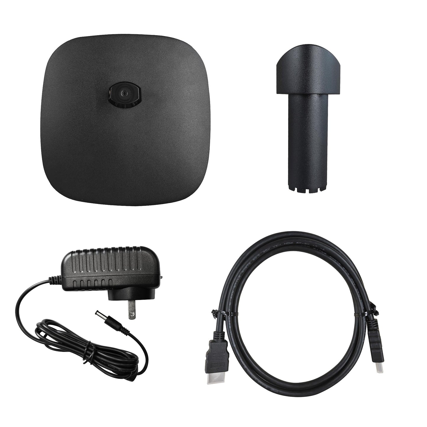 Amazon Basics 24 in Monitor, FHD 1080P, Max 100Hz, VESA Compatible, Built-in Speakers, Black
