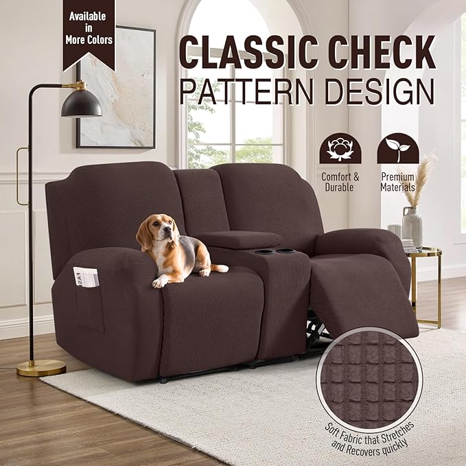 TAOCOCO Loveseat Recliner Cover
