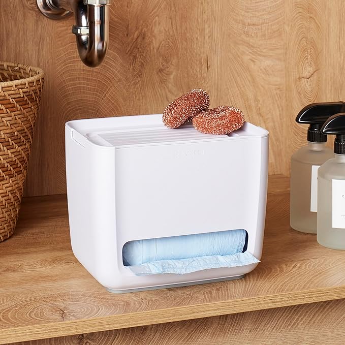 YouCopia SinkSuite Trash Bag Dispenser, Standing Garbage Bag Organizer