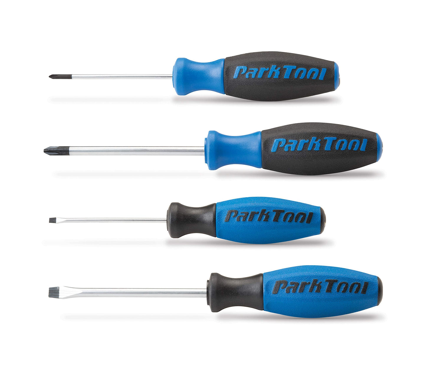 Park Tool SDSET - Set Of 4 Screwdrivers 0/ 2/ 3/ 6 Tool, Blue