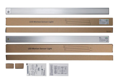 SOAIY LED Dimmable Under-Unit Light 60 cm Kitchen Lamp 4500 mAh Rechargeable Cabinet Lighting with Motion Sensor 3 Light Heat 2700 K - 6500 K Magnetic Light Strip for Kitchen Cabinet Wardrobe Bathroom