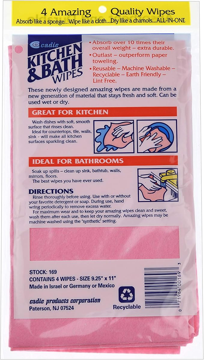 Cadie Kitchen and Bath Amazing Wipes