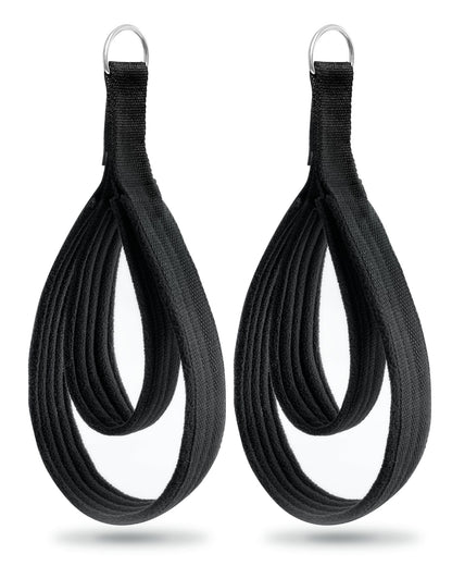 Wonderful Day 2PCS Pilates Straps for Reformer, Comfortable Enhanced Thickness, Fitness Pilates Double Loop Exercise Straps for Home Gym Workout