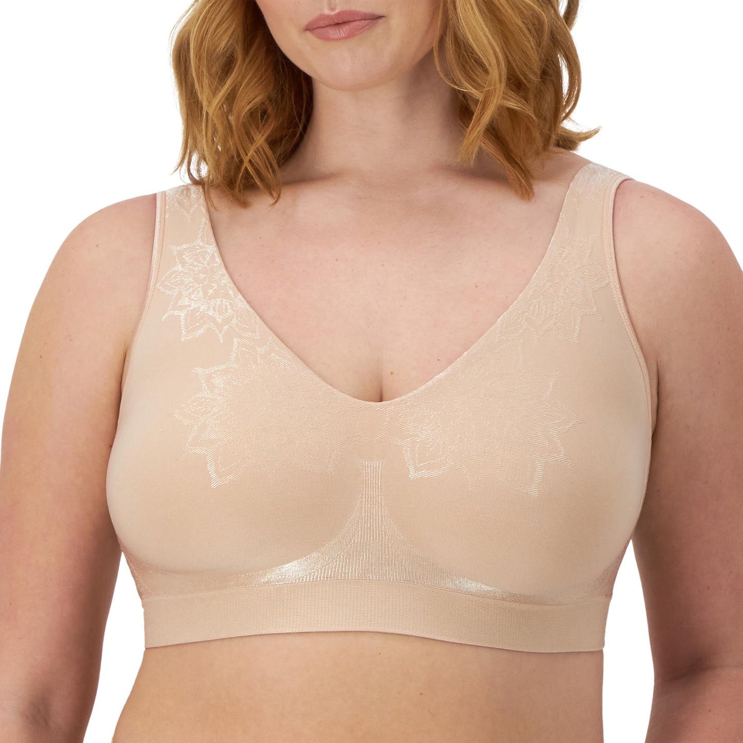 Bali Women's Wireless Bra, Comfort Revolution Seamless T-Shirt Bra, Moisture-Wicking, ComfortFlex Fit