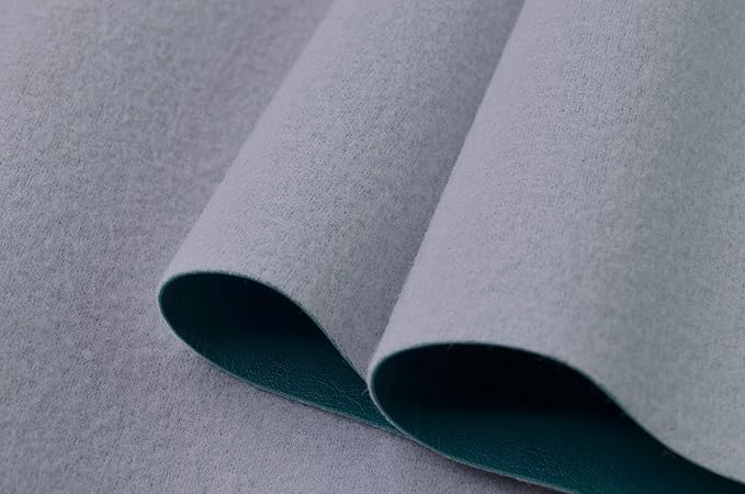 Wento Thick Half Yard Faux Leather Fabric Soft Skin Grain PU Leather