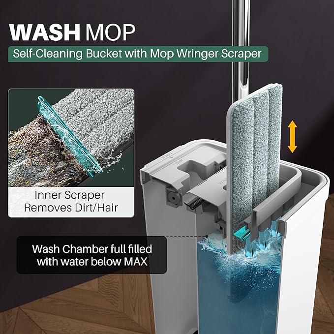 JOYMOOP Mop and Bucket Set
