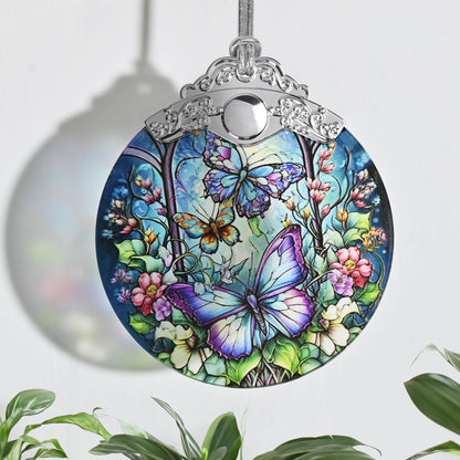 Jocidea Butterfly Christmas Ornament for Tree, Holiday Decor, Gifts for Butterfly Lovers