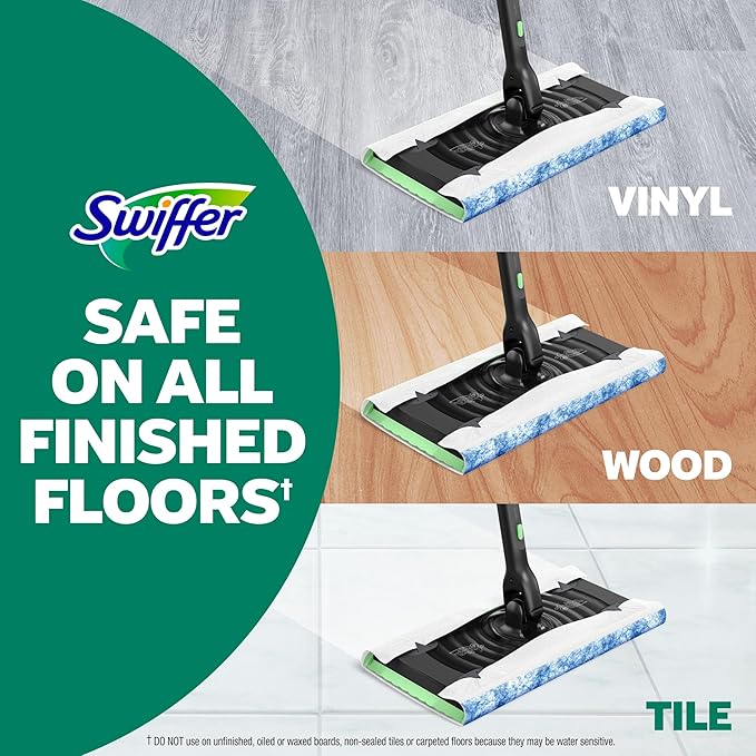 Swiffer Heavy Duty Mop Wet Multi-Surface Cloth Refills