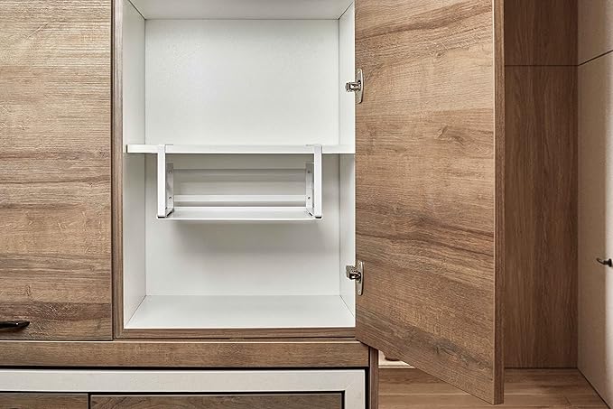 Nxconsu 2Pack Under Shelf Storage Basket Organizer Hanging Holder