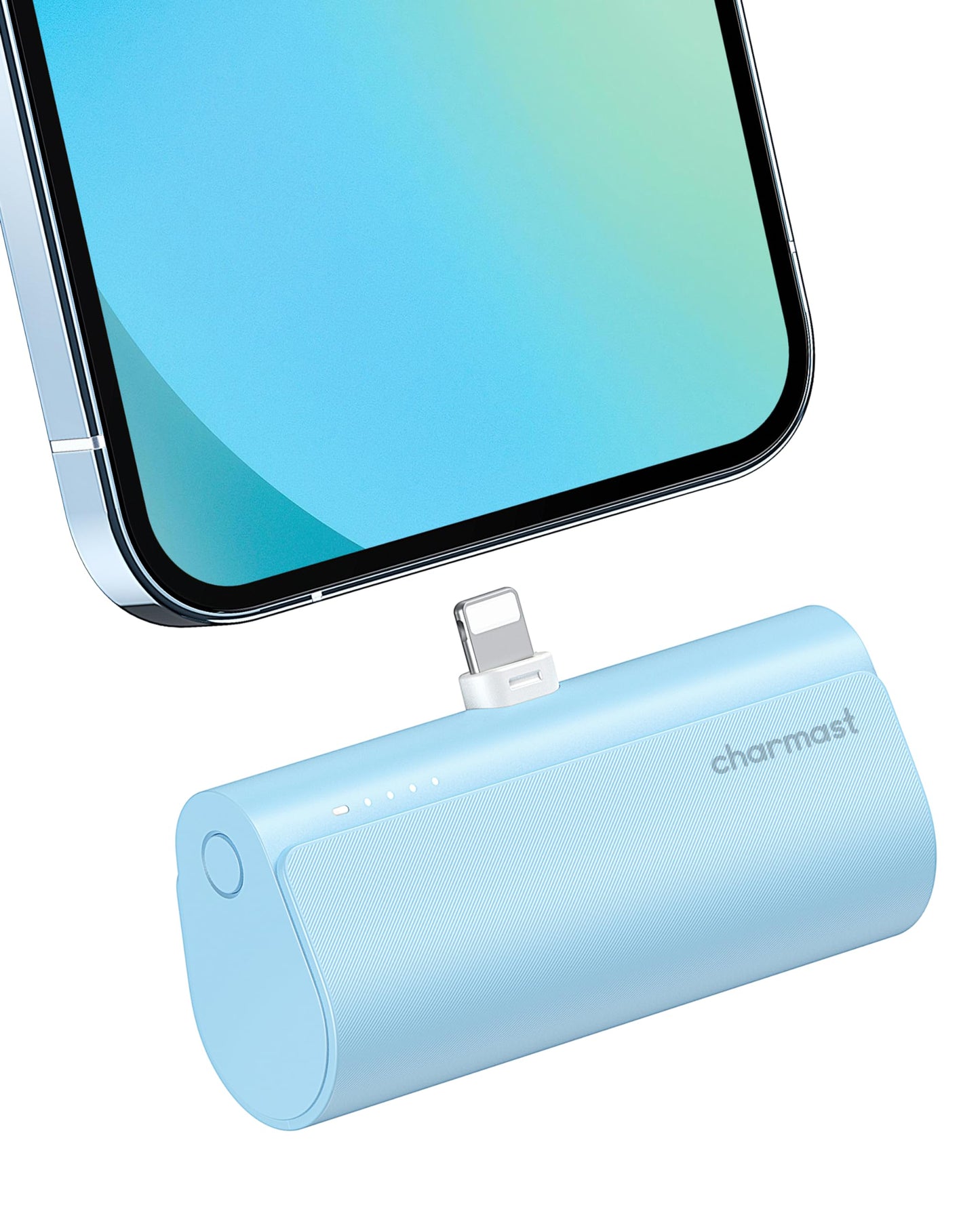 charmast Small Portable Charger for iPhone, Ultra-Compact 20W PD Fast Charging Power Bank 5000mAh, Mini Battery Pack for iPhone 14/14 Pro Max/13/13 Pro Max/12/12 Pro Max/11/XR/X/8/7/6 etc