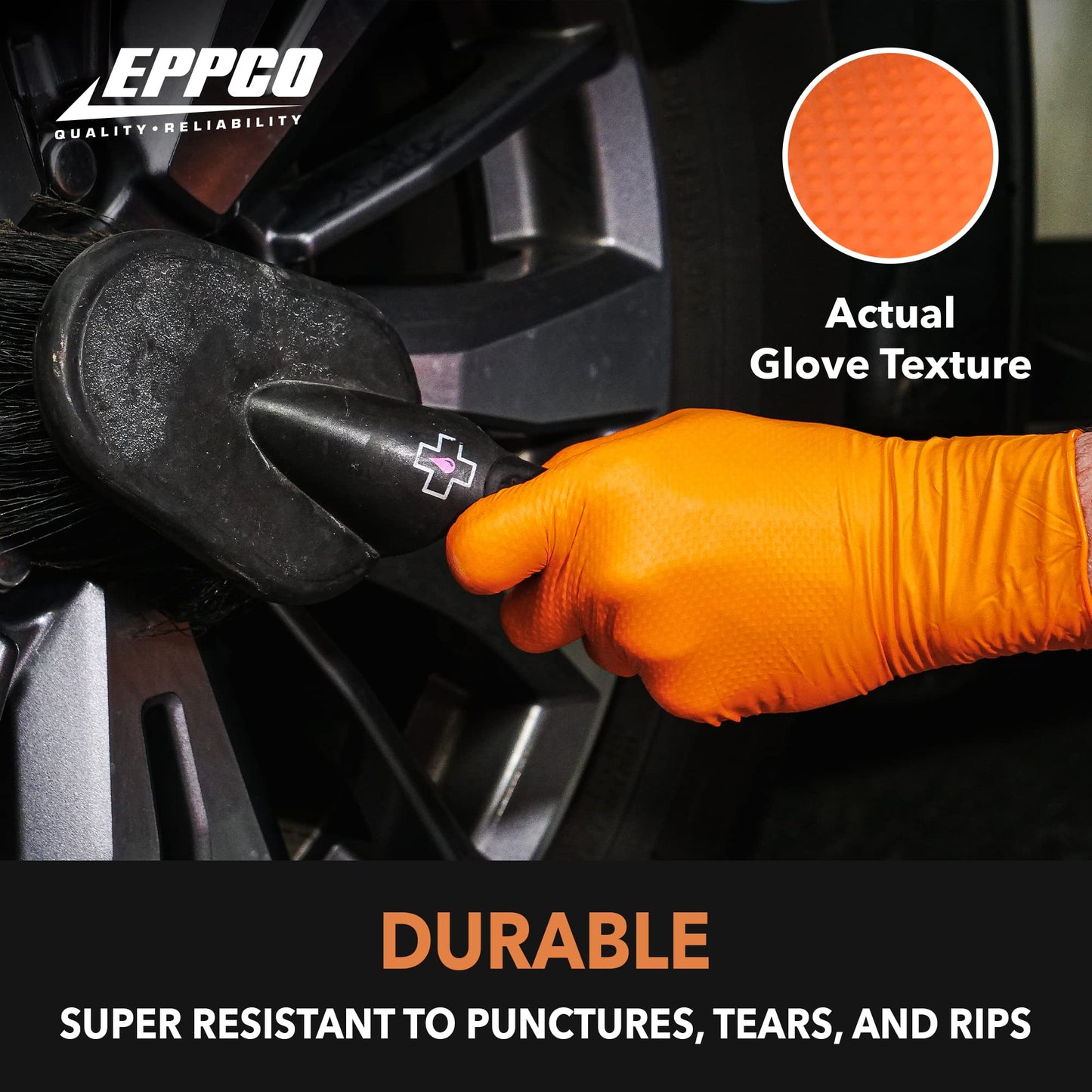 Kunzer Tiger Grip XL Gloves, Orange