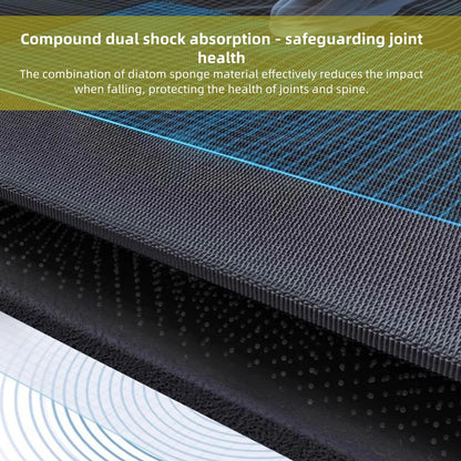 GYHPD Rubber Agility Ladder 8.8 Ft Non-Slip Speed Agility Training Ladder Pad for Soccer Football Footwork, Workout Ladder for Soccer Football Tennis Boxing Training, Agility Training Equipment