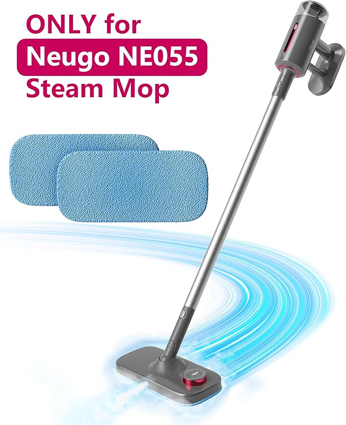 Replacement Pads for Neugo NE055 Series Steam Mop Steamer Cleaner Microfiber