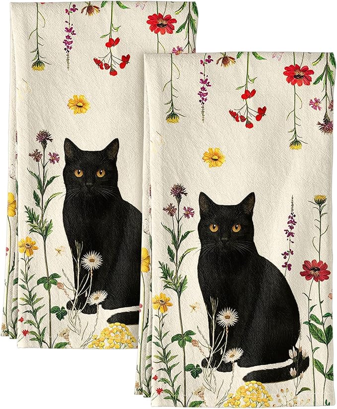 Flour Sack Kitchen Towels Set of 2-18x26 Cotton Dish Towels