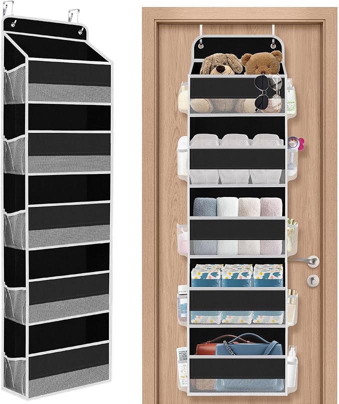 1 Pack Over The Door Organizer, Hanging Storage Organizer