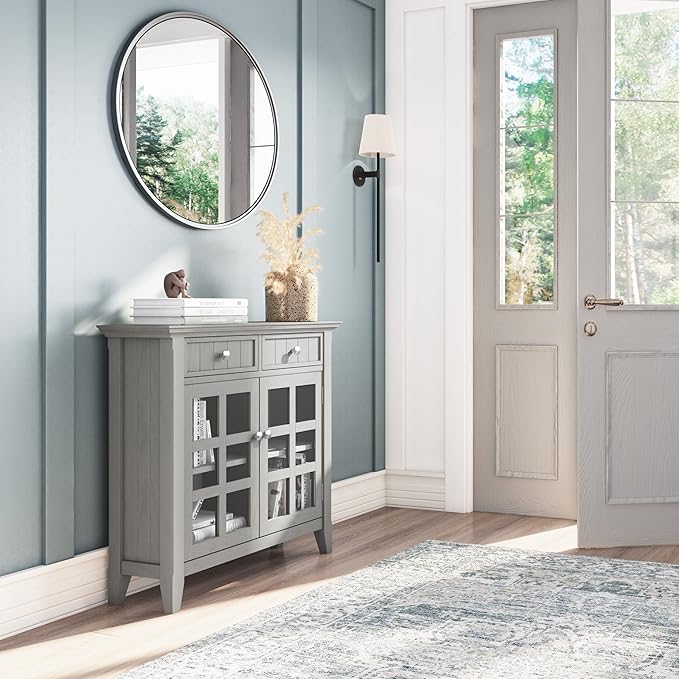 SIMPLIHOME Acadian Storage Cabinet