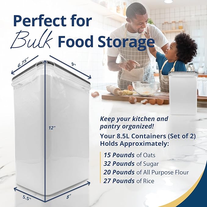 Reli. 8.5L Airtight Food Storage Containers