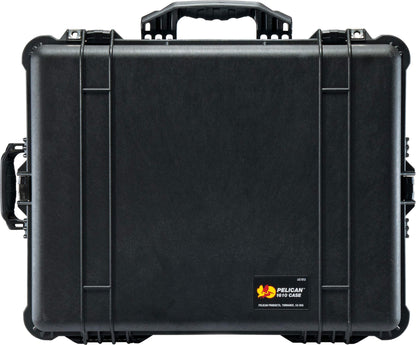 Pelican 1610 Case With Padded Dividers (Black)