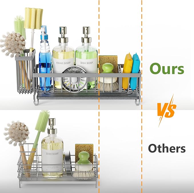 Cisily Extra Large Sink Caddy Organizer