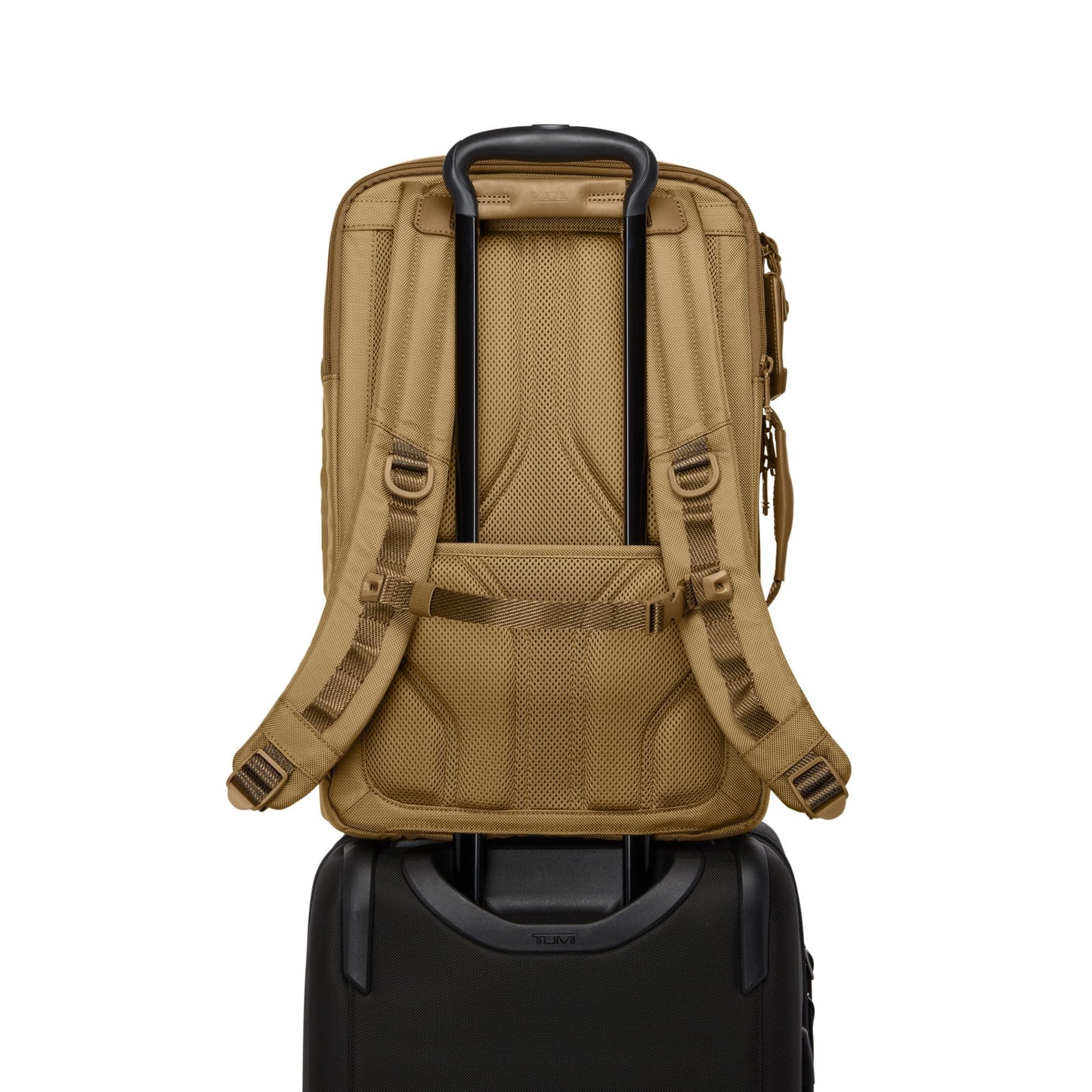 TUMI - Alpha Bravo Detrick Backpack - Multi-Compartment Travel Gear - Adjustable Straps & Easy to Carry - Khaki