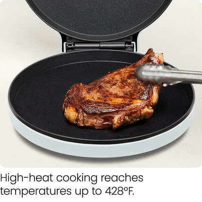 Chefman Everything Maker & Pizza Oven – 1440W Countertop Electric Pizza Maker with 12” Nonstick Cooking Plates, Plus Makes Quesadillas, Omelettes and More, with Indicator Lights and Vertical Storage