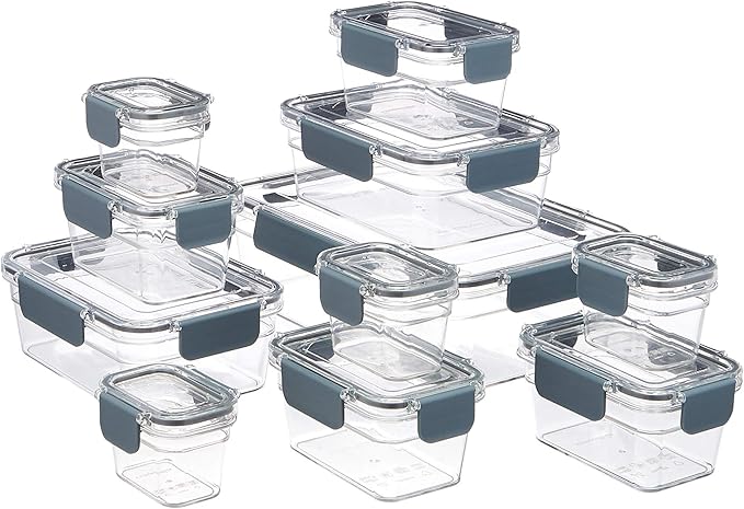 Amazon Basics Tritan Plastic Food Storage Containers