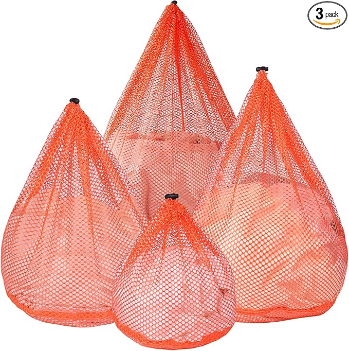 4Pcs Mesh Laundry Bags Washing Machine Mesh Wash Bags