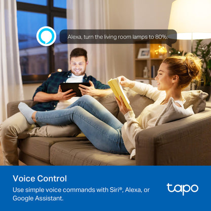 TP-Link Tapo Smart Plug Mini 15A, Smart Home Wi-Fi Plug, Super Easy Setup, Compatible with Alexa & Google Home, No Hub Required, UL Certified, 2.4G WiFi Only, White, Tapo P105(4-Pack)