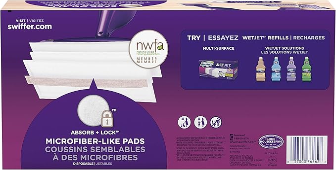 Swiffer Wetjet Wood Sweeping Cloth Refills