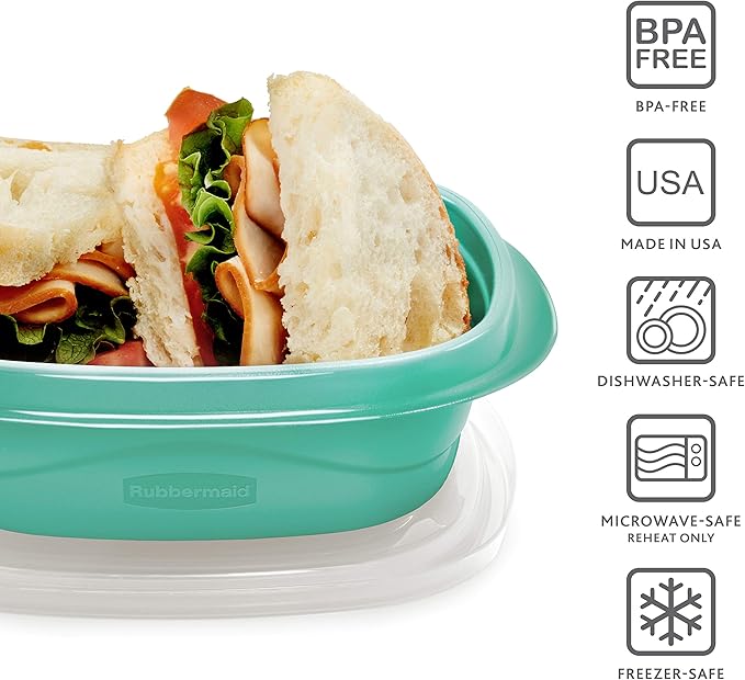 Rubbermaid 50-Piece Food Storage Containers Set