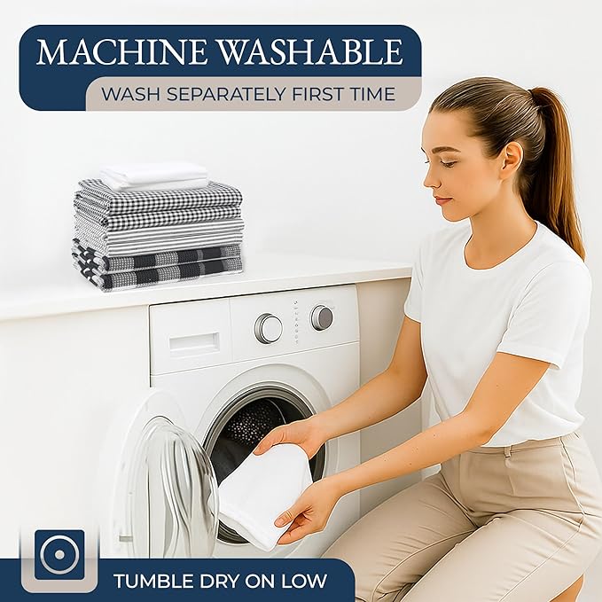 LANE LINEN Kitchen Towels & Dishcloths Set