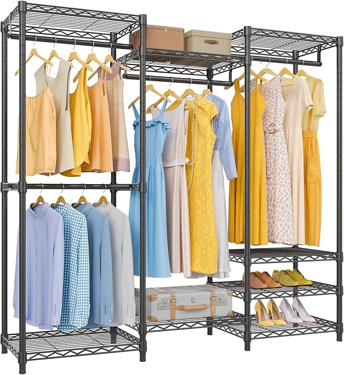 VIPEK V5 Medium Portable Closet Wardrobe Heavy Duty Clothes Rack, Freestanding
