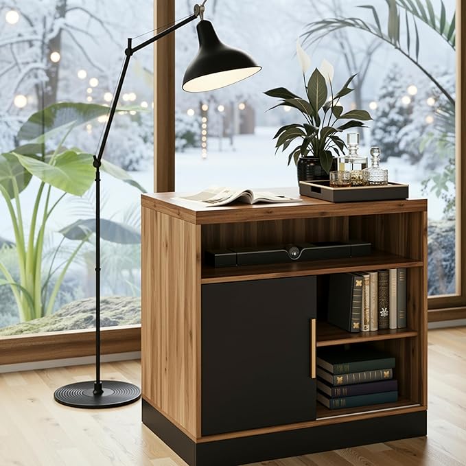 ModernMate Modern Wood Accent Storage Cabinet