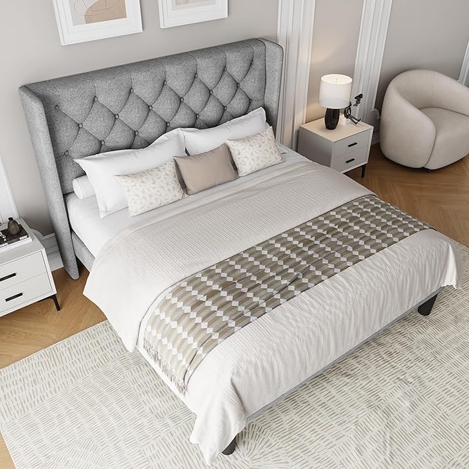 Einhomn Full Size Platform Bed Frame