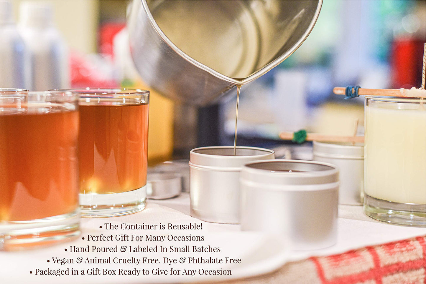 Cedar Crate Market Funny Dog Candle - “Sorry The Dog Farted” Soy Candle | Pet Odor Eliminator Gift | Orange Mango Goji Berry Scented| Hand-Poured USA Made, Pet Owner Gift, Housewarming, Gag