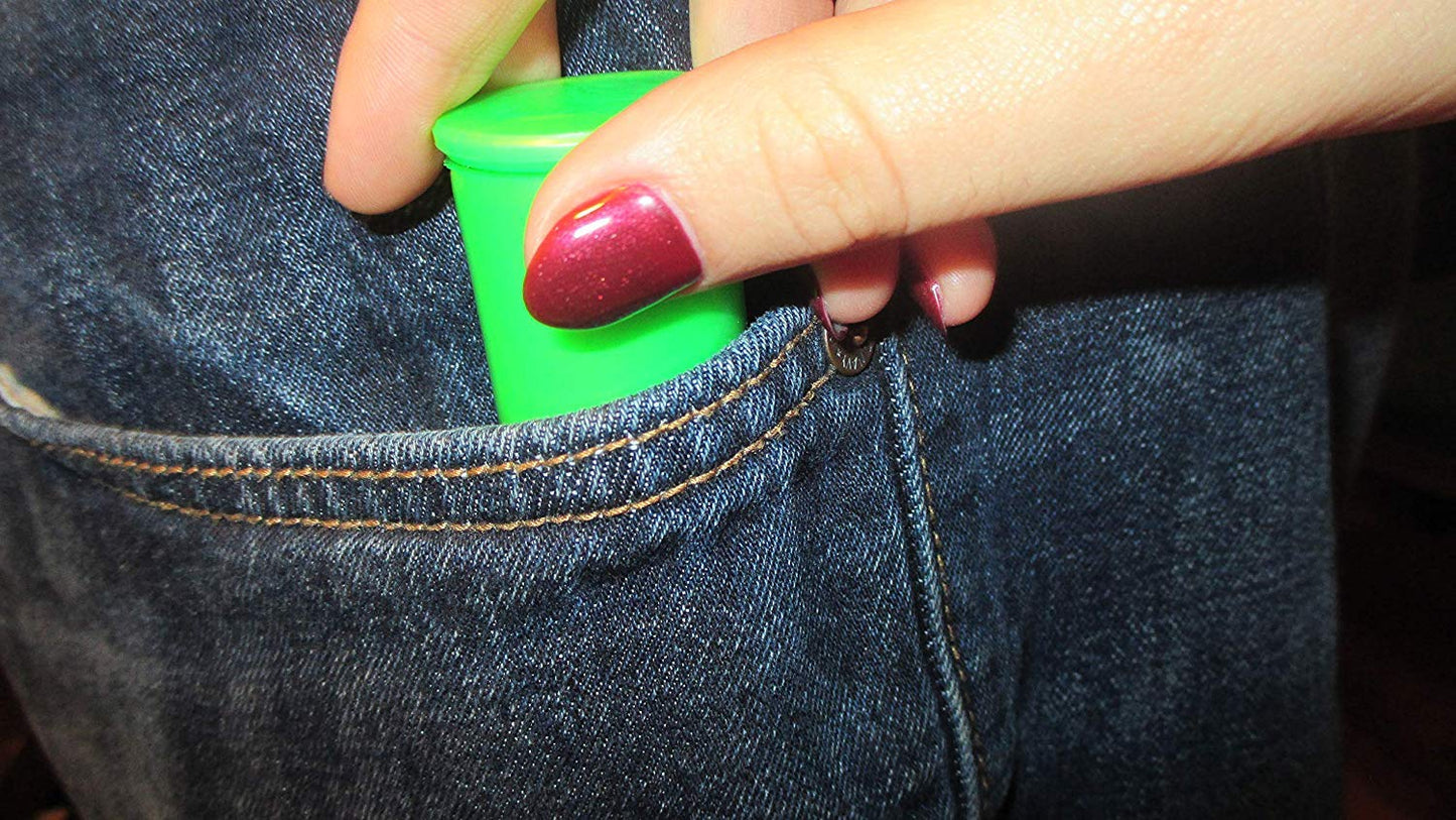 Alltrapod - Large Capacity, Fully Smell Proof, Water Proof Containers - Bundle of 6 (Red, Blue, Green, Pink, Purple, Orange)