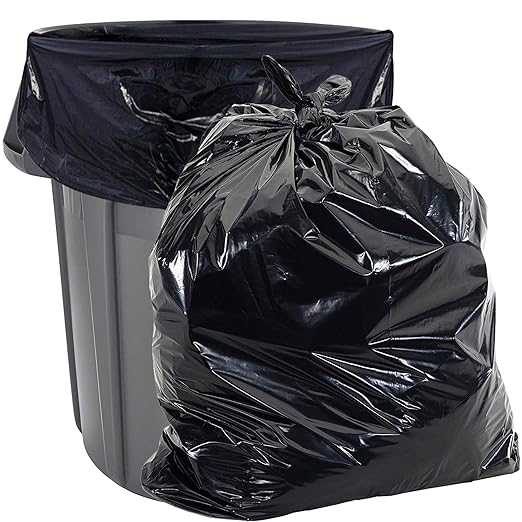 Aluf Plastics Heavy Duty 55 Gallon Trash Bags