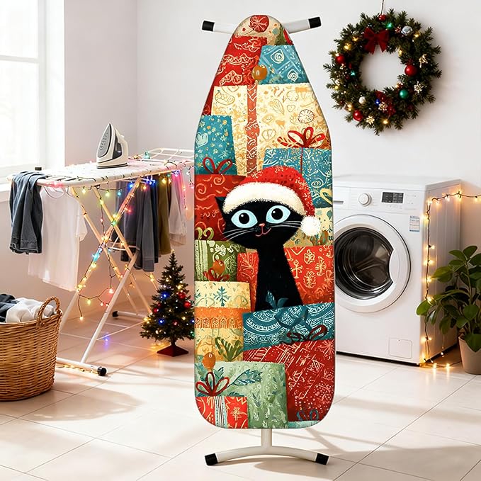 Nuxovilar Ironing Board Covers Black Cat