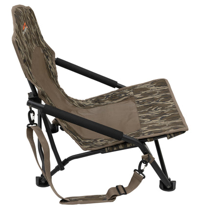 ALPS OutdoorZ Vanish Chair - Durable Lightweight Comfortable Foldable Blind Seat with Carry Bag for Hunt, Camping, Outdoors, Mossy Oak Original Bottomland